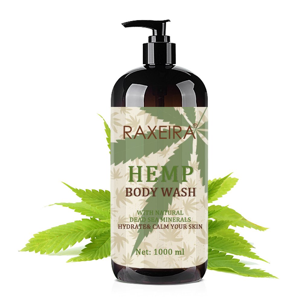 Plant Dead Sea Wholesale Hemp Minerals Hemp Extract Natural Body Pure Body Wash for Women and Man Adults 3 Years Men Shower Gel