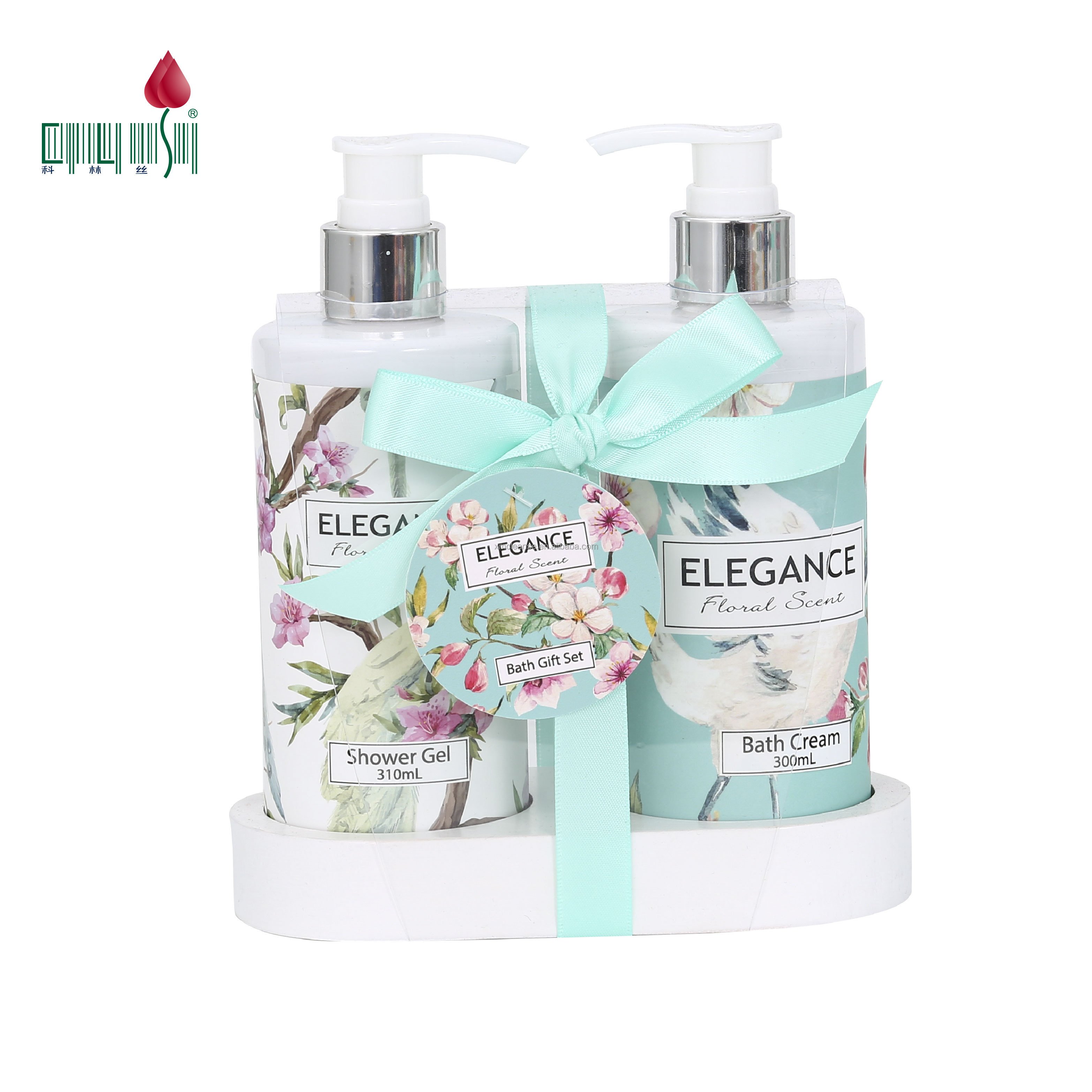 Luxurious Body Spa Cosmetic bag gift set Shower Gel Body Lotion Gift Set for Travel
