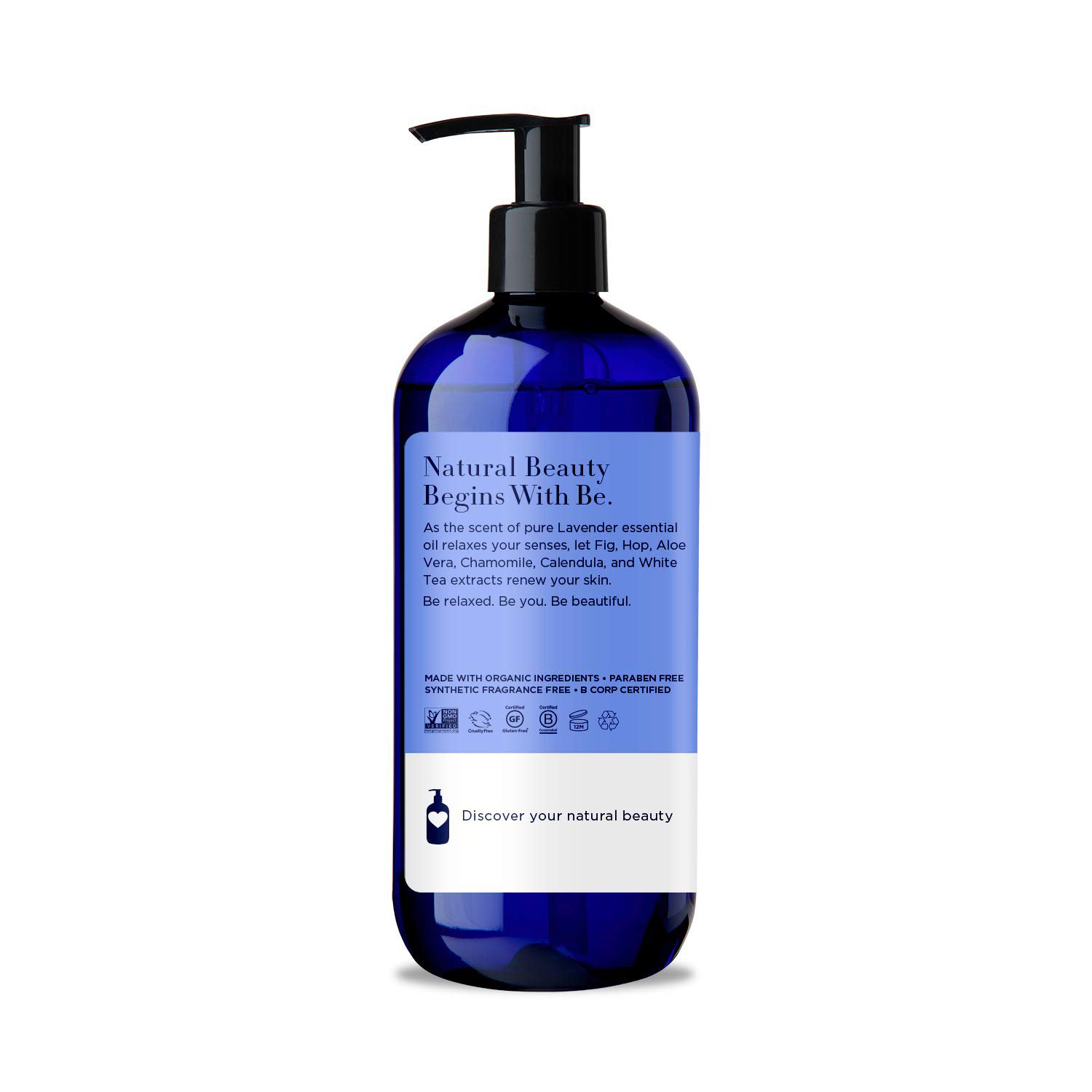 Hydration Body Wash Paraben-free Moisturizing & Smoothing and Hyaluronic acid & Lavender Natural Body Wash Customized