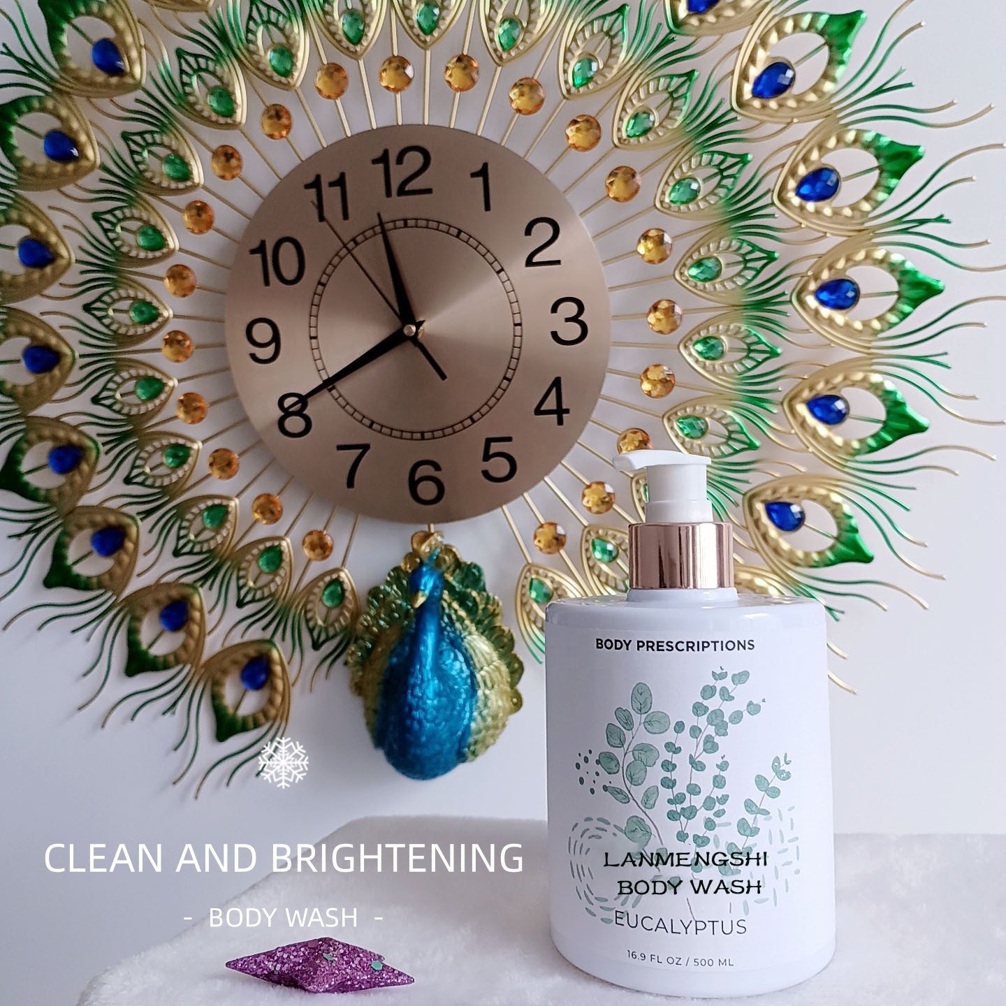 Make Your Logo Private Label Energized Revives Skin Deep Clean Body Moisturizing Whitening Organic Natural Body Wash Shower Gel