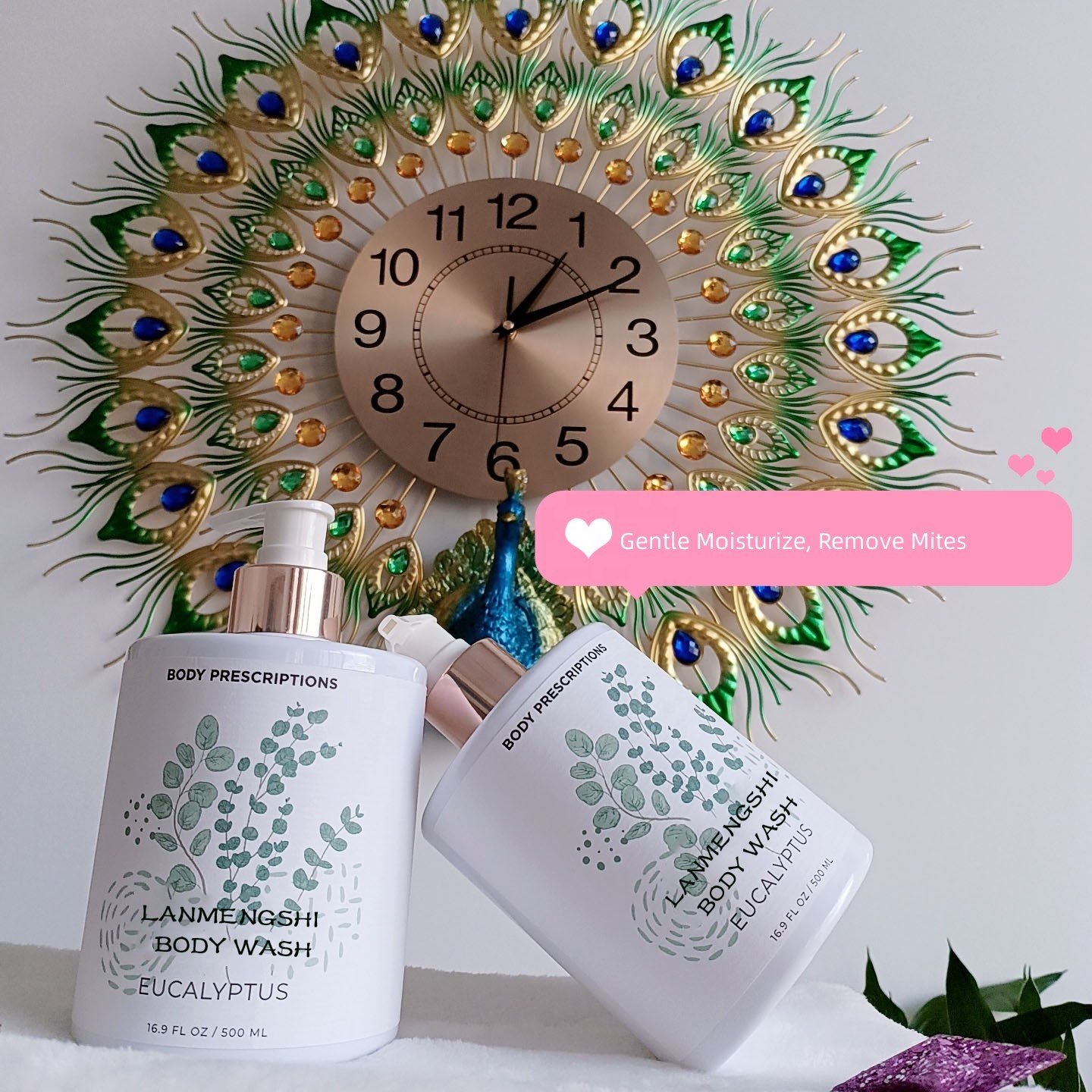 Make Your Logo Private Label Energized Revives Skin Deep Clean Body Moisturizing Whitening Organic Natural Body Wash Shower Gel