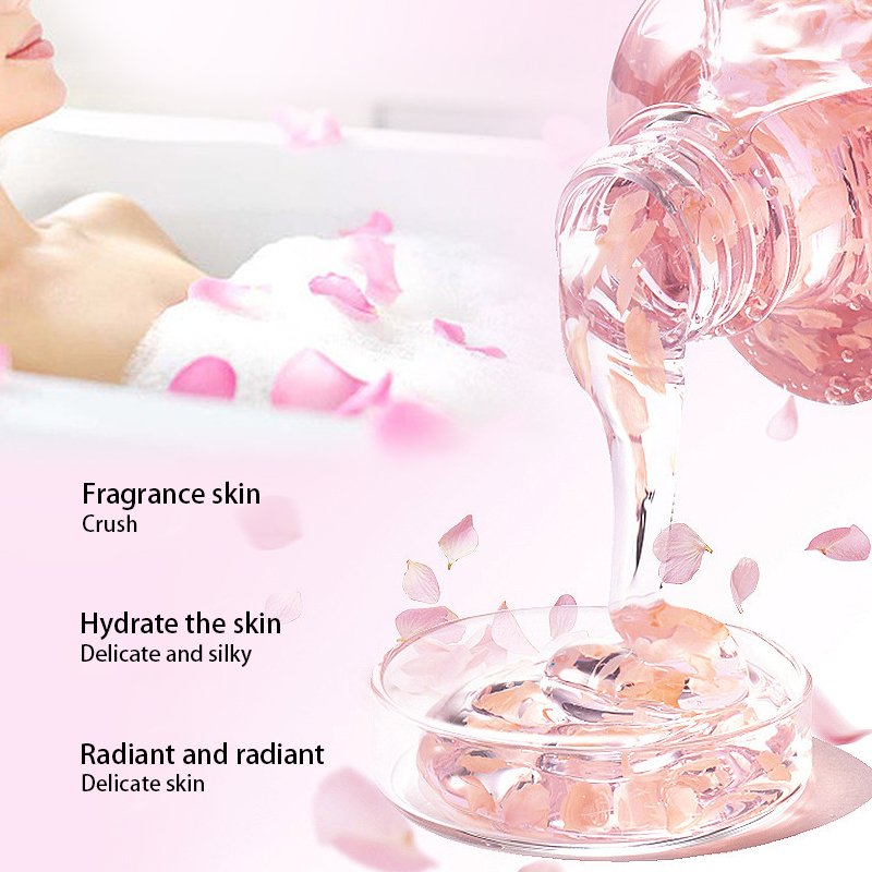 Premium Shower Gel Deep Clean Oil Control Fragrance Petal Shower gel