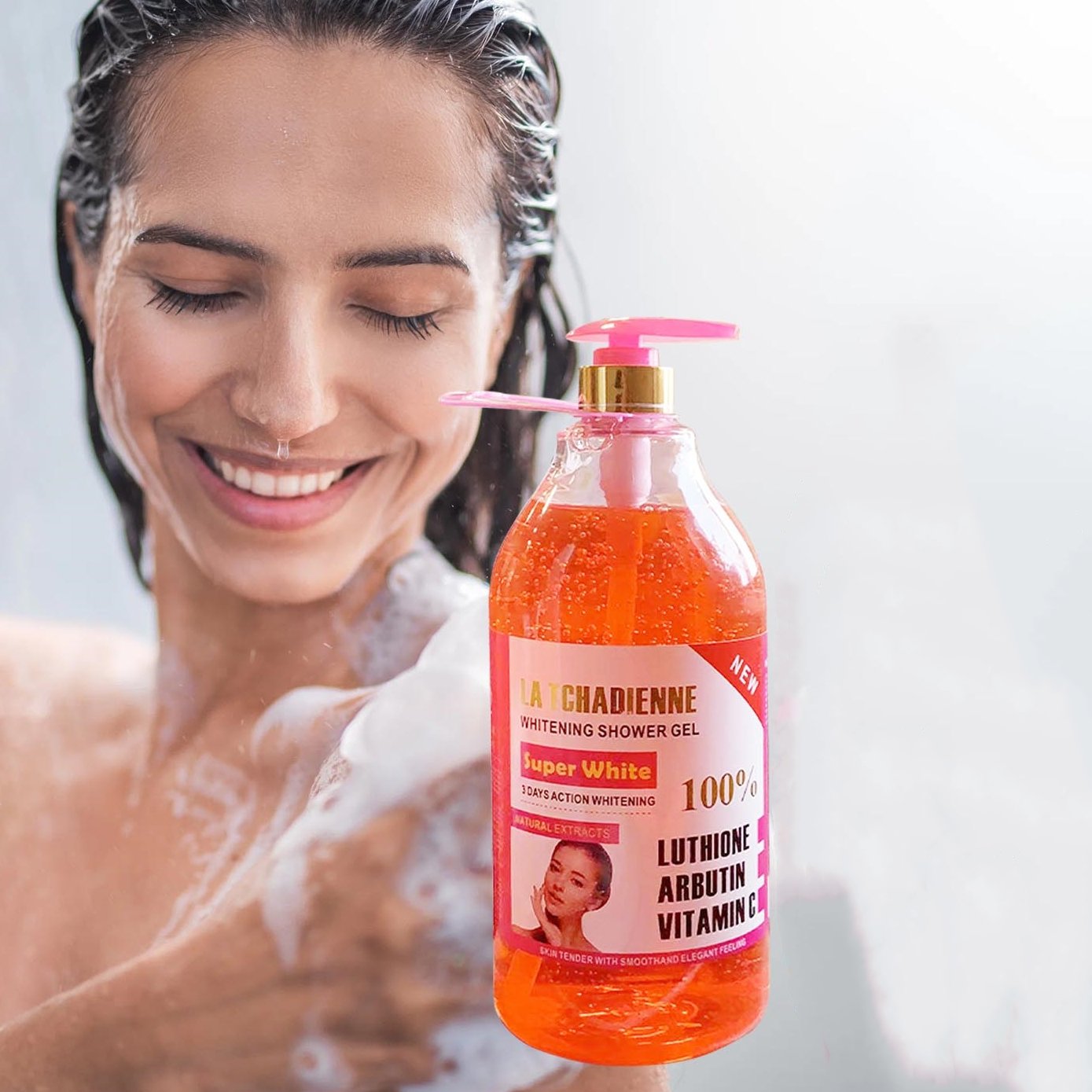 Private Label Factory Wholesale Price Body Care Bath Set Refreshing Skincare Organic Shower Gel Whitening Body Wash Bath Gel