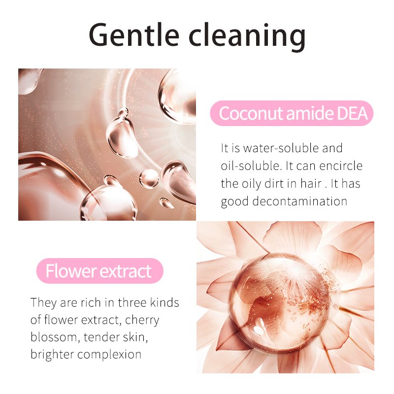 Private label natural organic body wash skin whitening Jasmine lavender shower gel