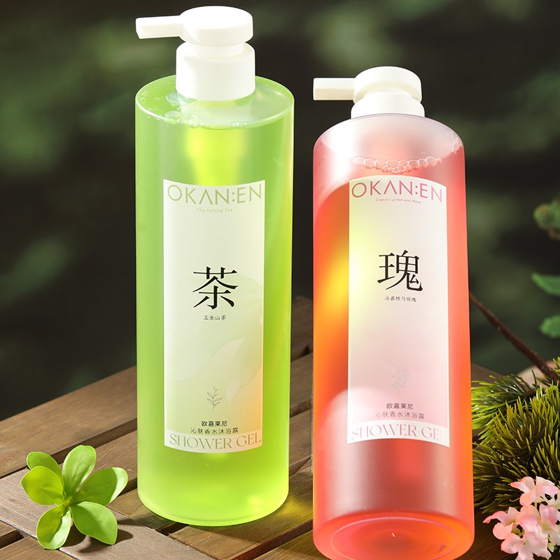 OKANEN Skin Care perfume Body Wash Large Capacity 800ml Home-use Affordable Cleaning and Moisturizing Body Wash