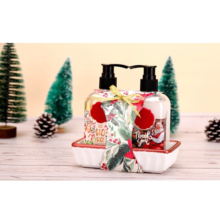 2024 New arrival 280ml shower gel shampoo skin care beauty bath gift sets for women