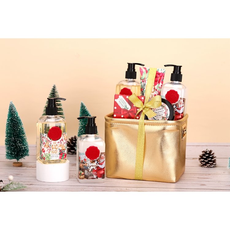 2024 New arrival 280ml shower gel shampoo skin care beauty bath gift sets for women