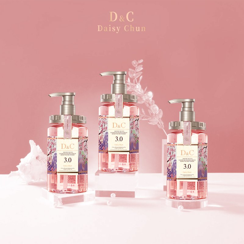 Wholesale Sakura Floral Fragrance Bath Shower Gel 500ml Moisturizing Body Wash Adults Skin Lightening Repairing Roughness