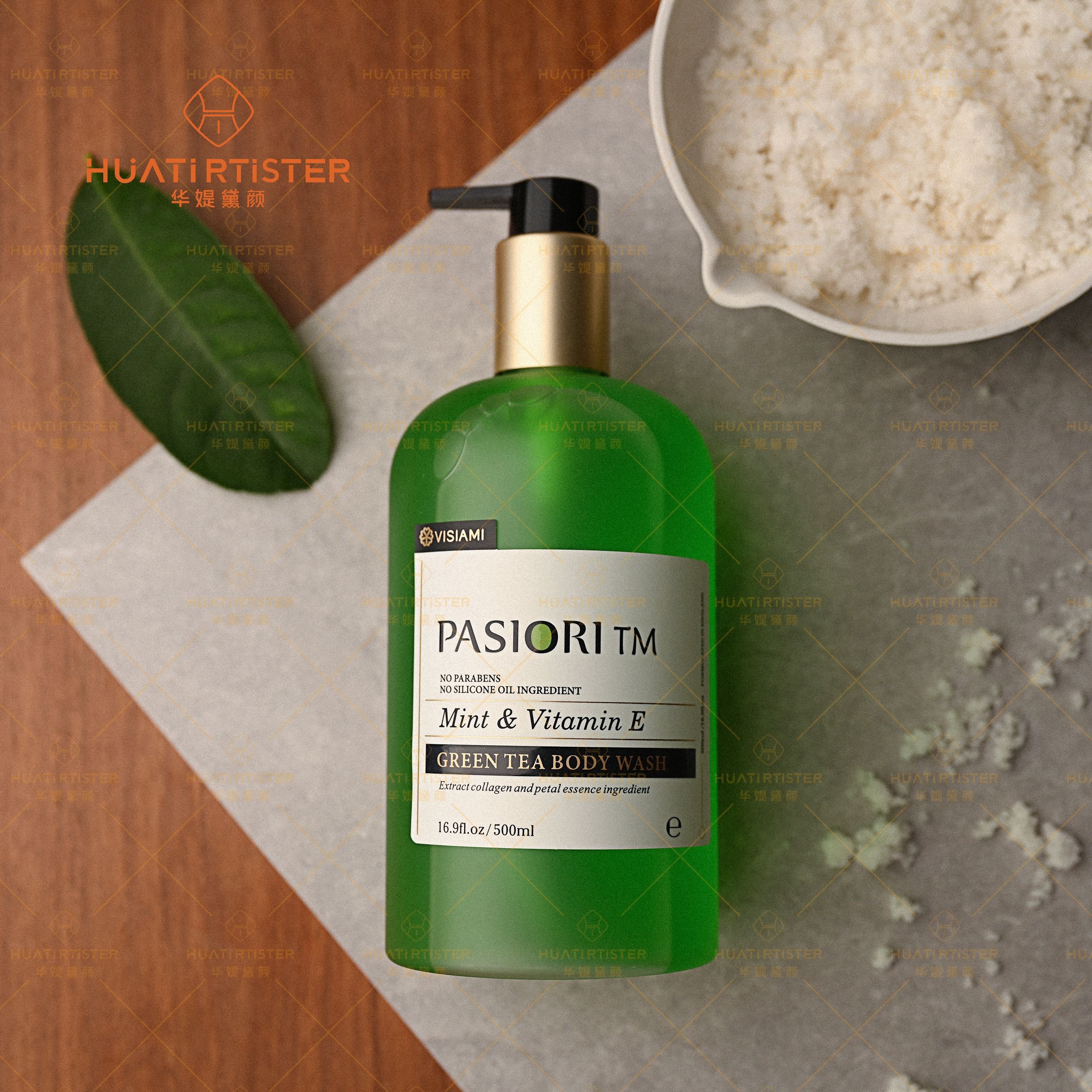 Huati Sifuli PASIORI Skin Whitening Black Skin Moisturizer Exfoliating Intense Cleansing Body Care Carrot oil Shower Gel
