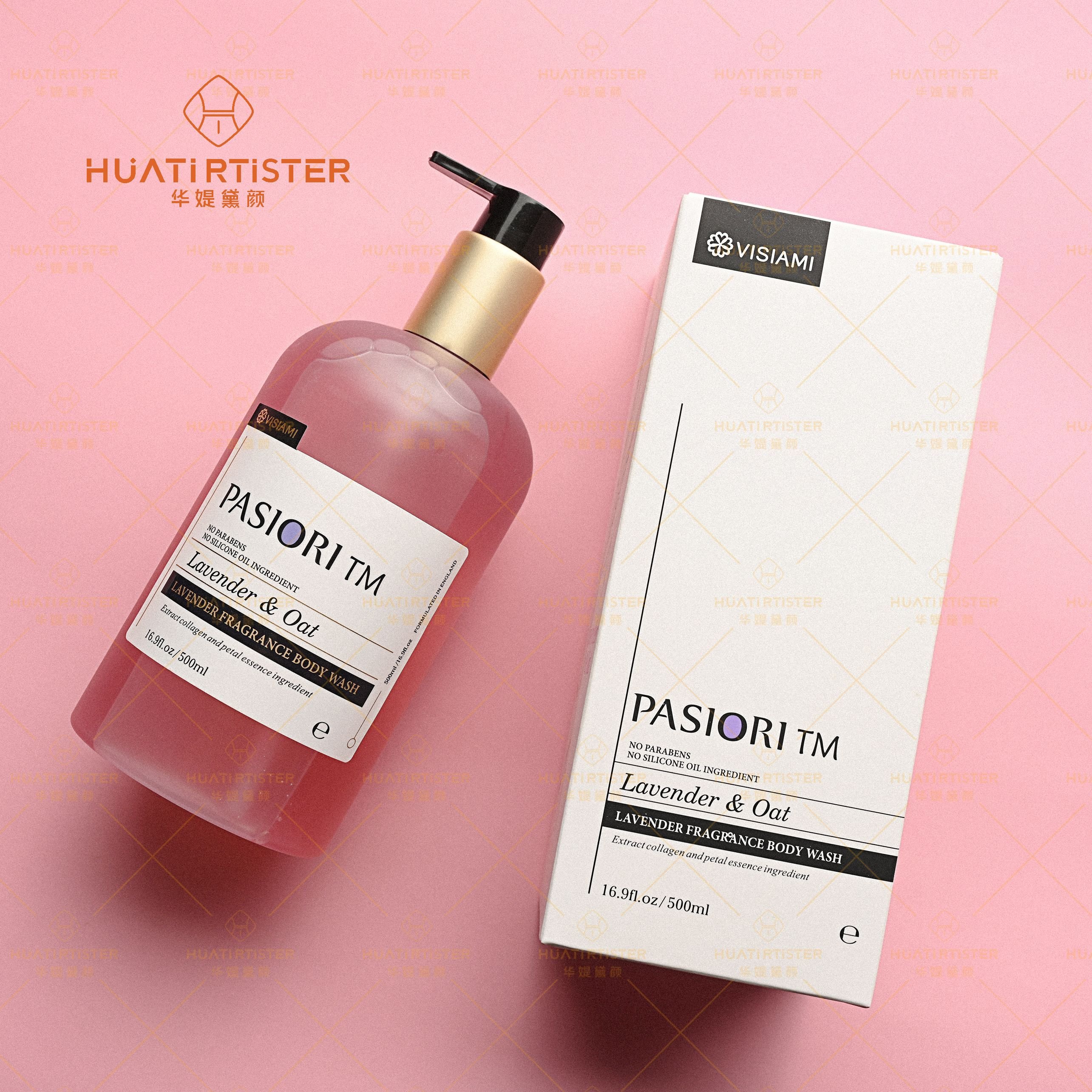 Huati Sifuli PASIORI Skin Whitening Black Skin Moisturizer Exfoliating Intense Cleansing Body Care Carrot oil Shower Gel