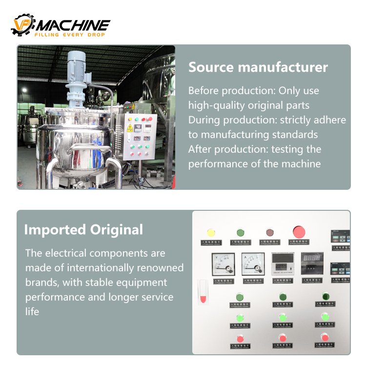 Custom Capacity Shower Gel Mixing Shampoo Reactor Mixer Tank Hand Wash Liquid Soap Detergent Making Machine mixing equipment