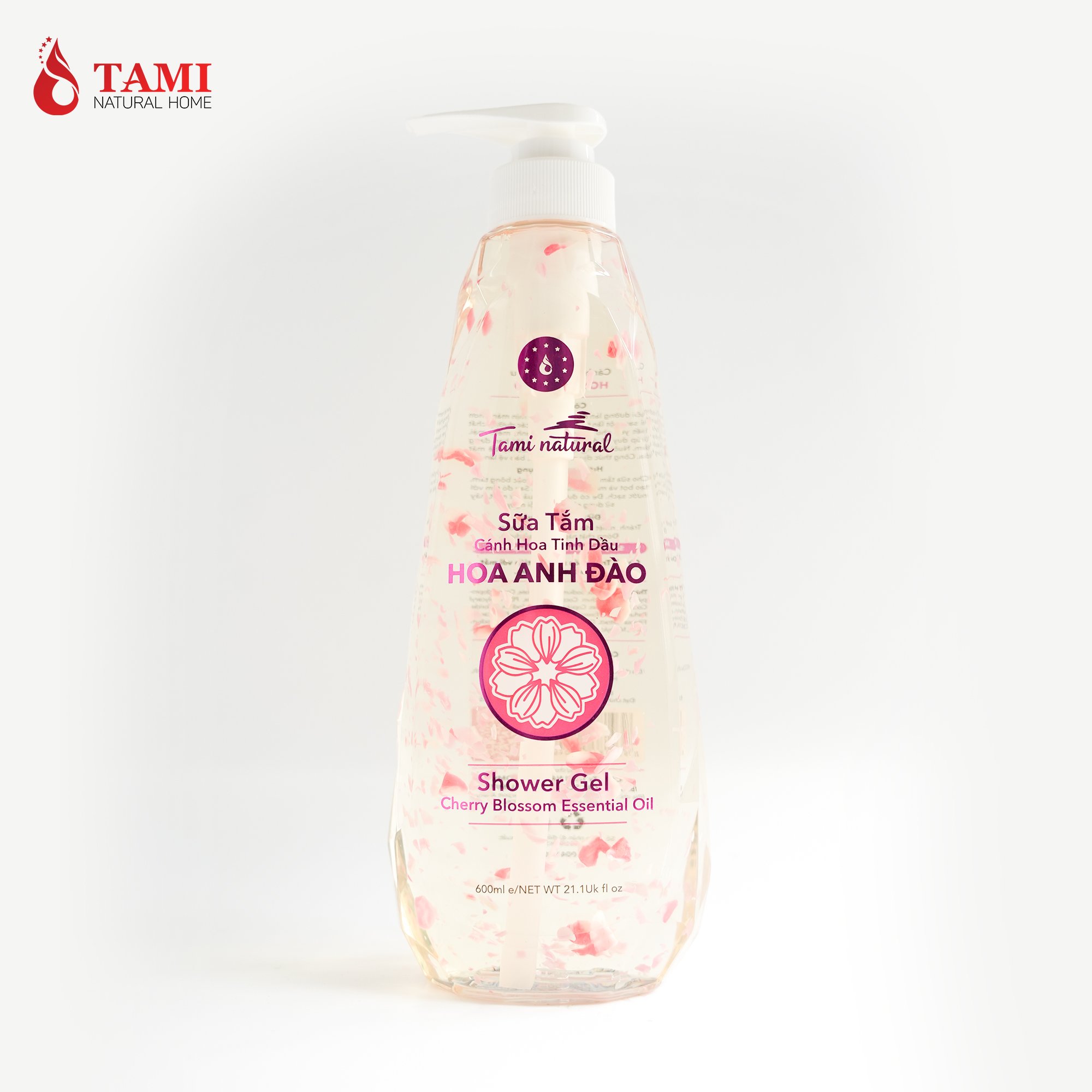Reasonable Price Daily Usage Body Wash Refreshing Skin Cherry Blossom Essential Oil Shower Gel From Vietnam