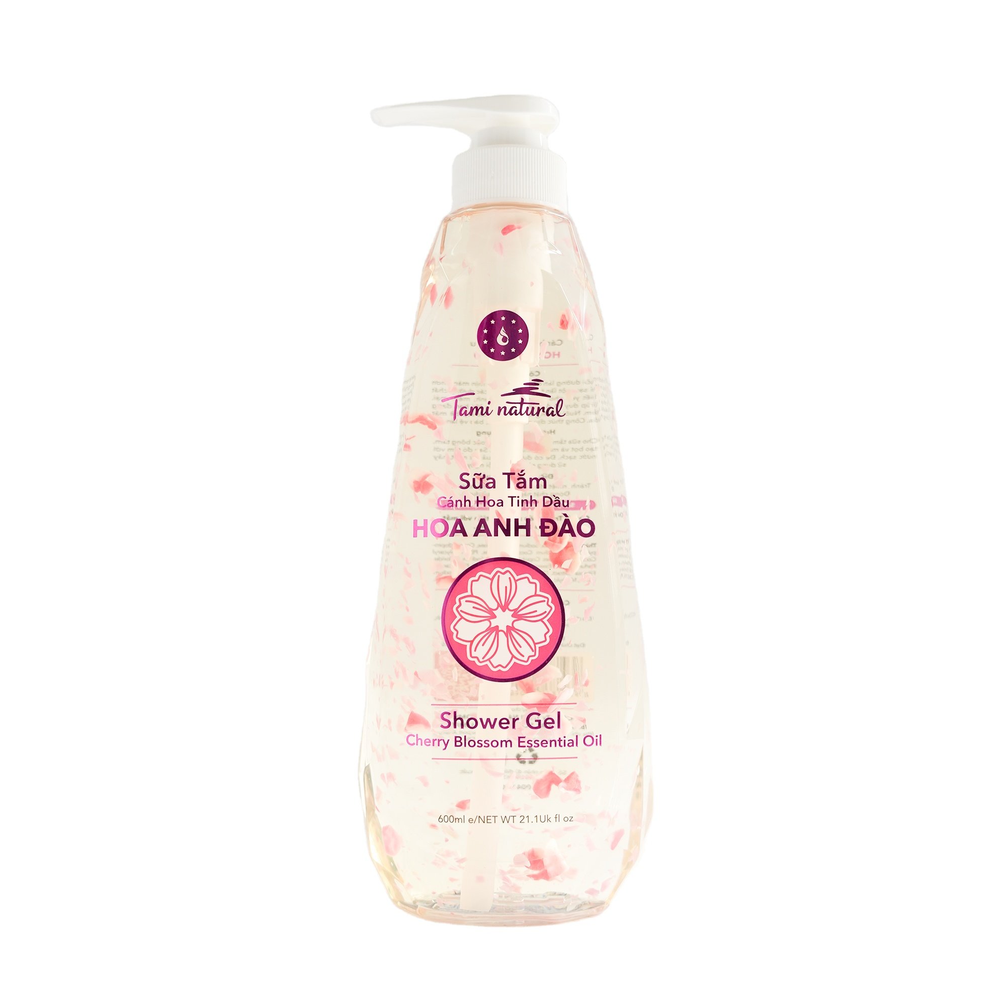 Reasonable Price Daily Usage Body Wash Refreshing Skin Cherry Blossom Essential Oil Shower Gel From Vietnam