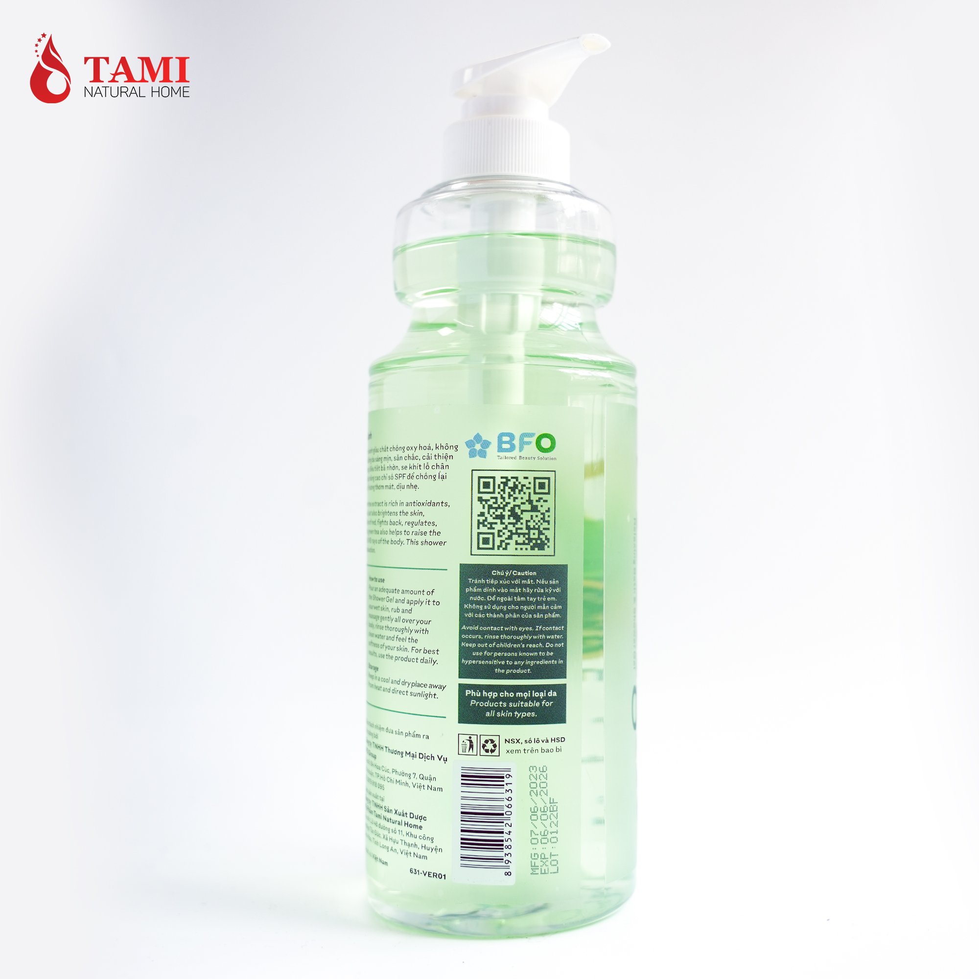 Premium Quality Personal Care Belight - Green Tea Shower Gel Customer Required Packing Cheap Price From Vietnam