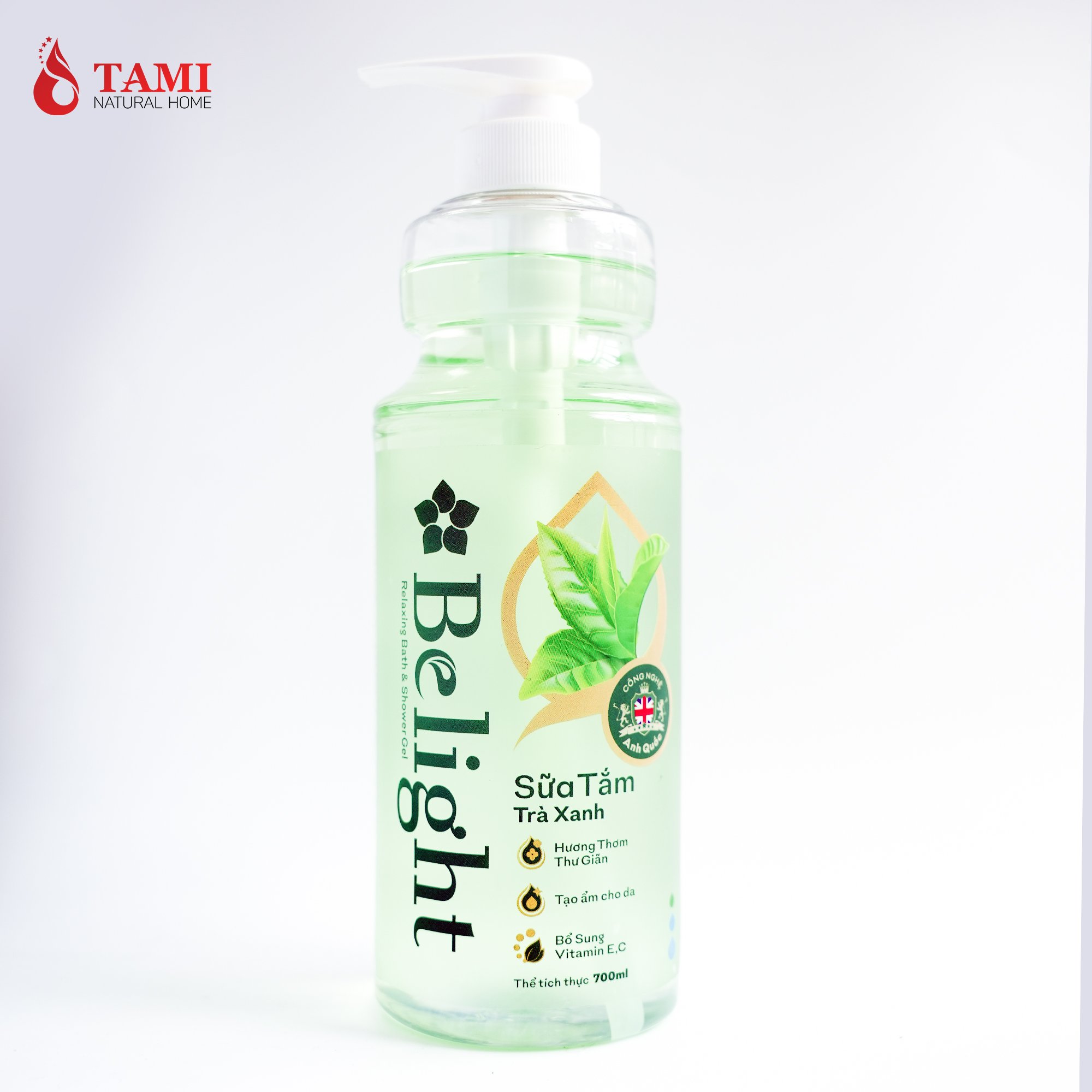 Premium Quality Personal Care Belight - Green Tea Shower Gel Customer Required Packing Cheap Price From Vietnam