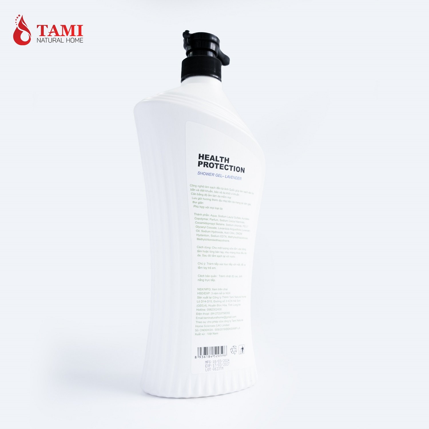 Health Protection Whitening Moisturizing Body Wash 1270g Regular Size Viet Nam All Genders Refreshing Shower Gel - Chamomile