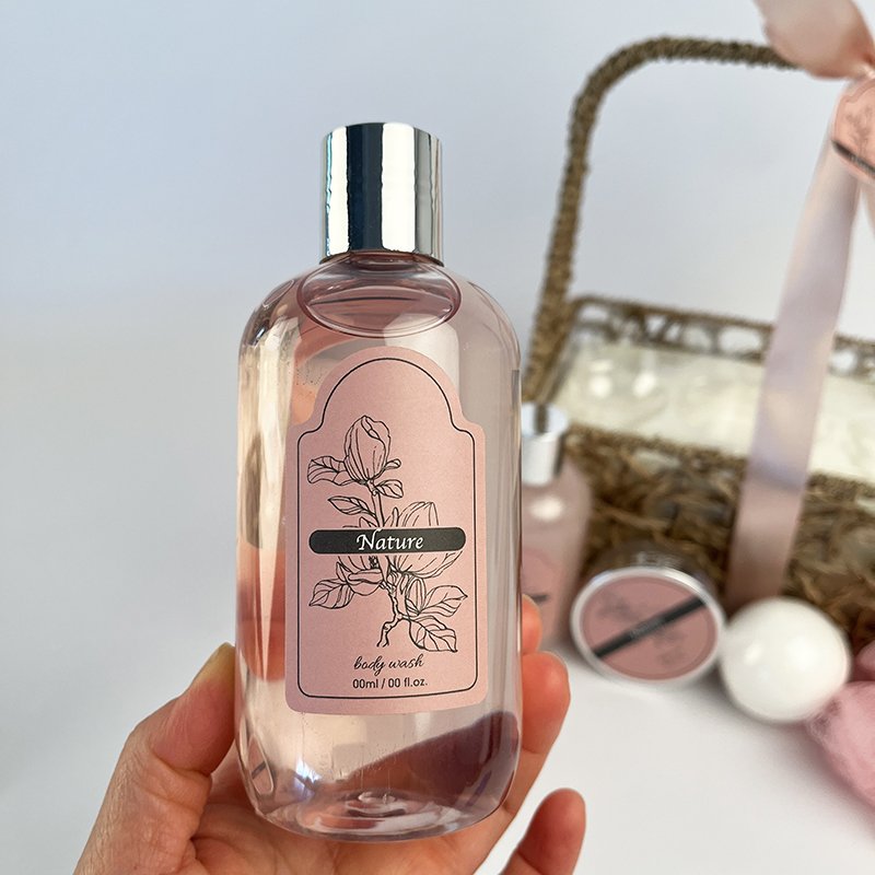 Wholesale Private Label Body Wash Shower Gel Body Care Spa Bath Gift Set For Women