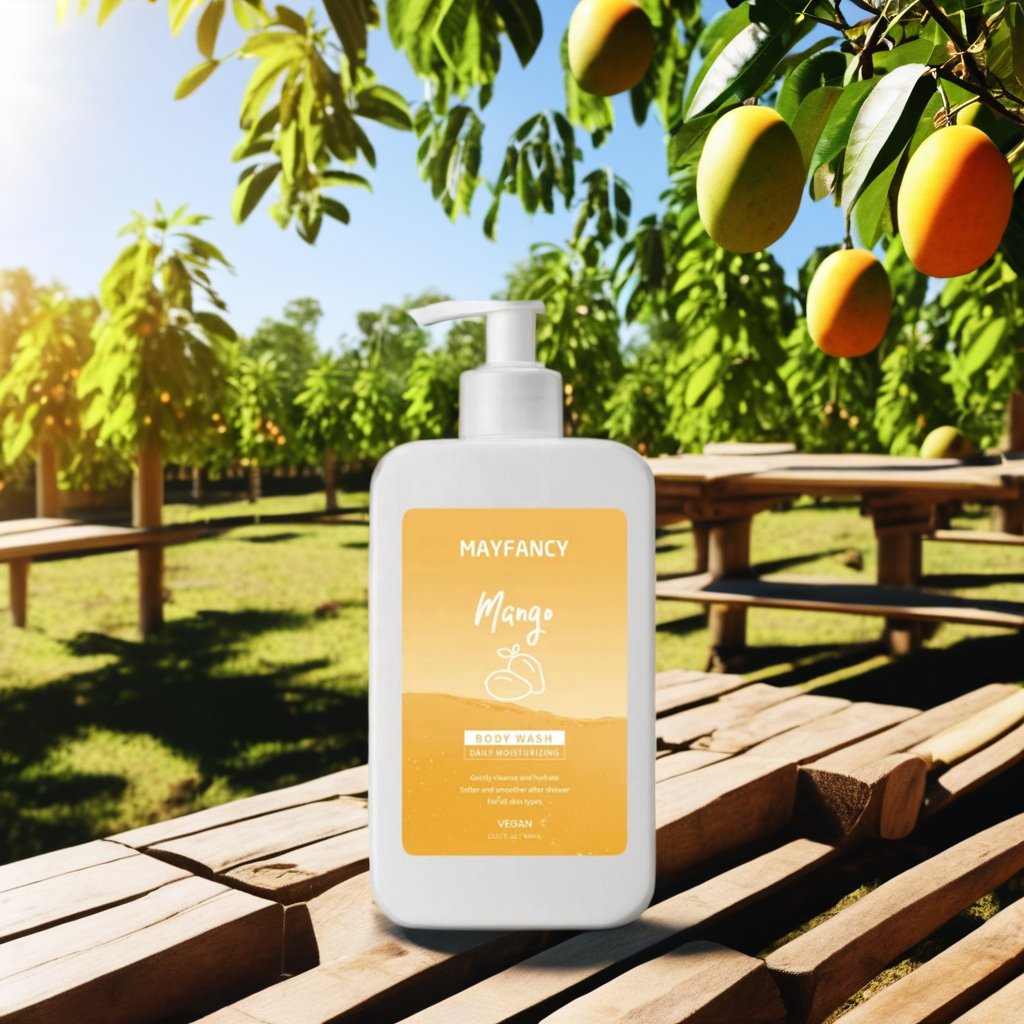 Mango Aroma Aromatherapy Shower Gel Freshness Body Cleansing Skin Moisturization Bath Supplies For Women In Attractive Packaging