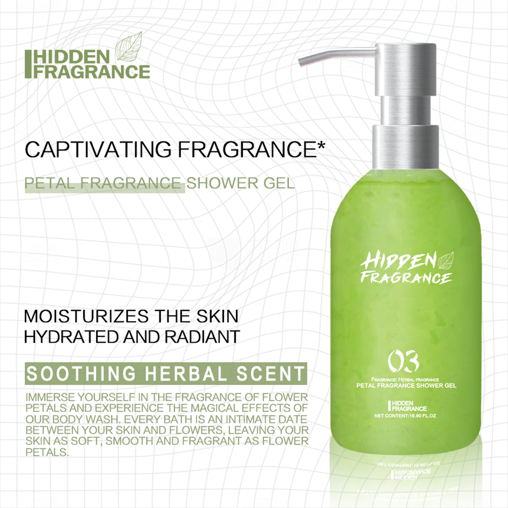 Moisturizes And Skin Care Fragrance Shower Gel Soft Skin Rich Foam Plant Extracts Hydrated Shower Gel