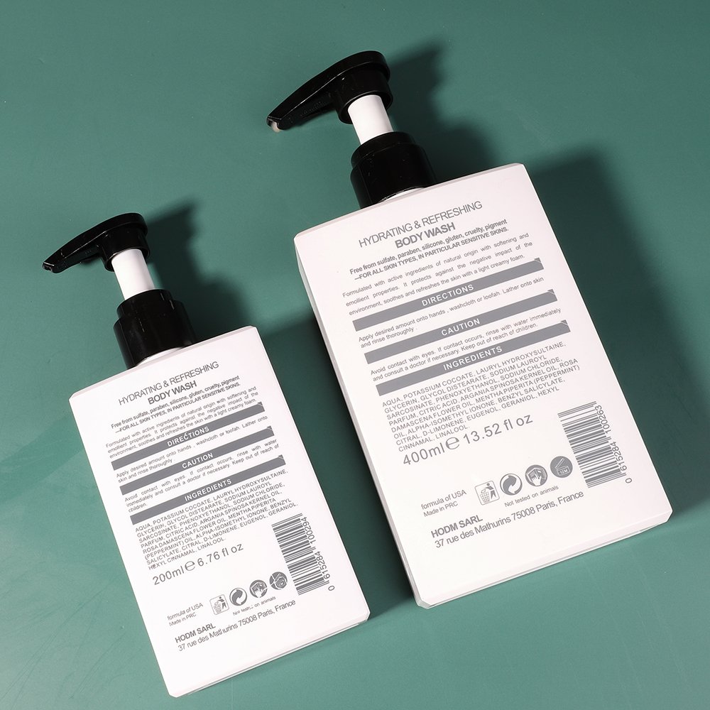 Oem Private Label Refreshing Gentle Deep Moisturizing Woman Shower Gel Ultra-Gentle Washing Natural Argan Oil Body Wash