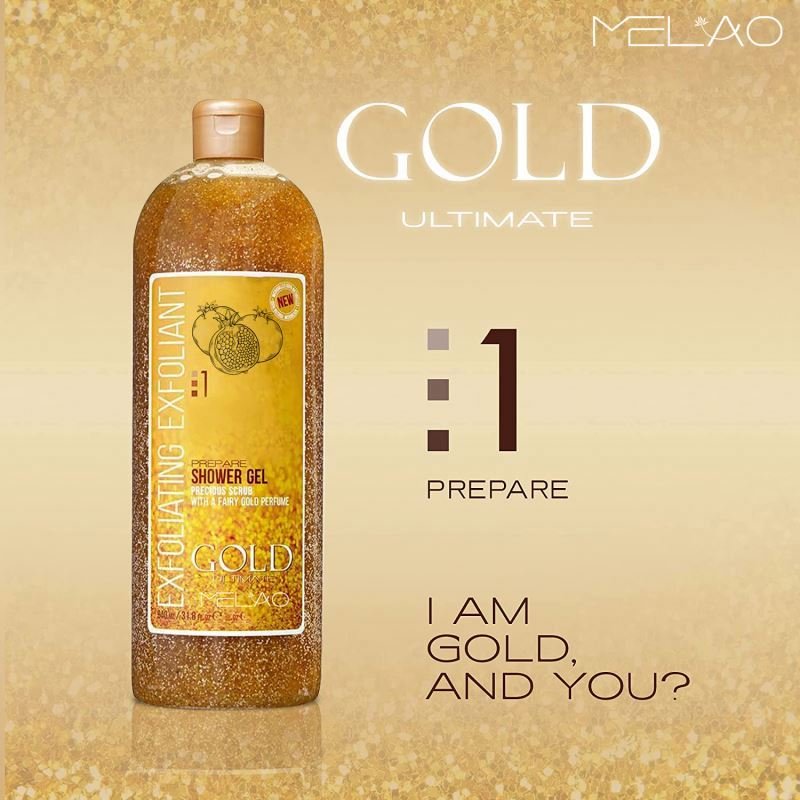Organic natural Custom Manufacture new Repair moisturizing exfoliator Thick Full Biotin Collagen 24K Gold Bath Shower Gel