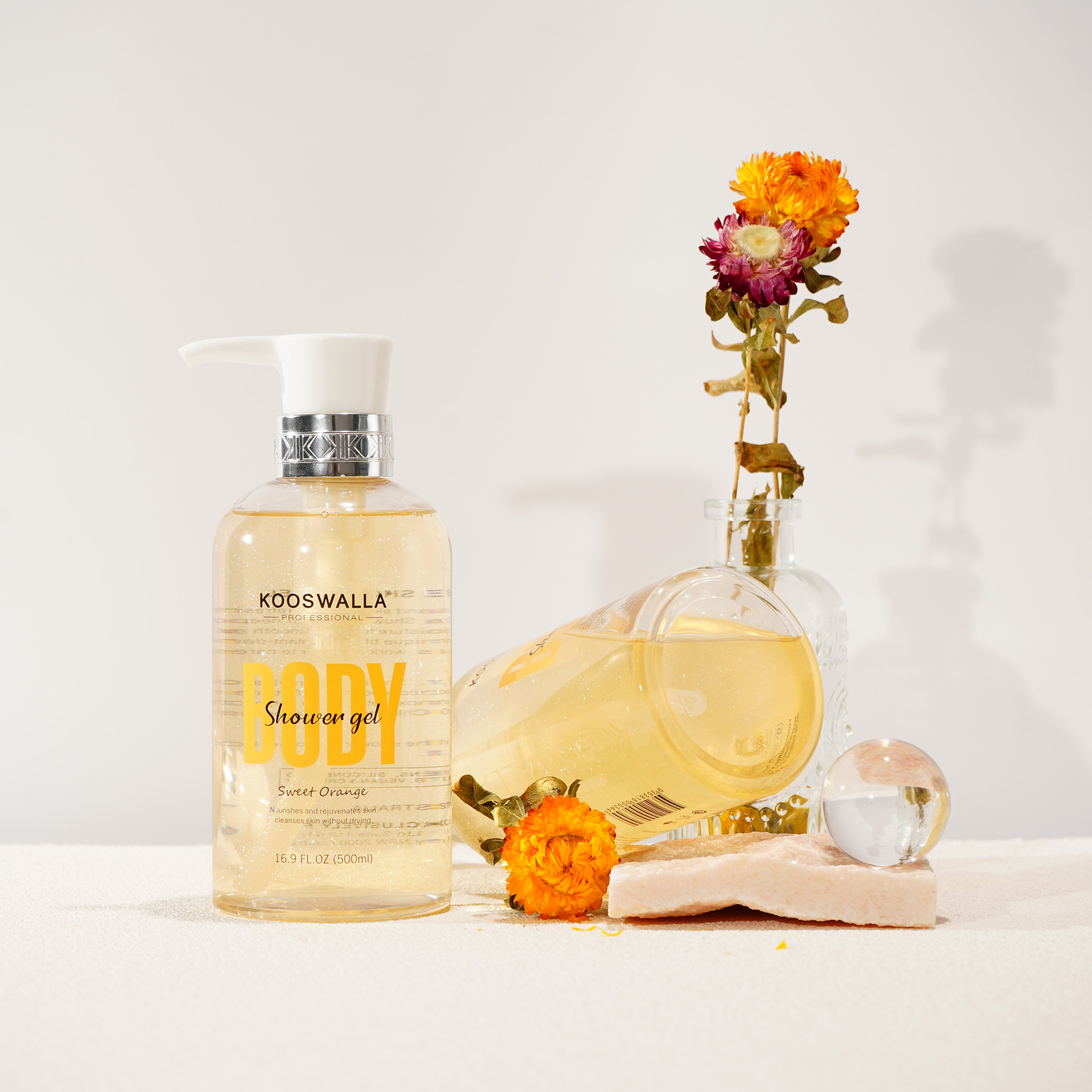 Private Label Organic And Vegan Body Wash Sweet Orange Moisturizing Shower Gel For Home/Hotel