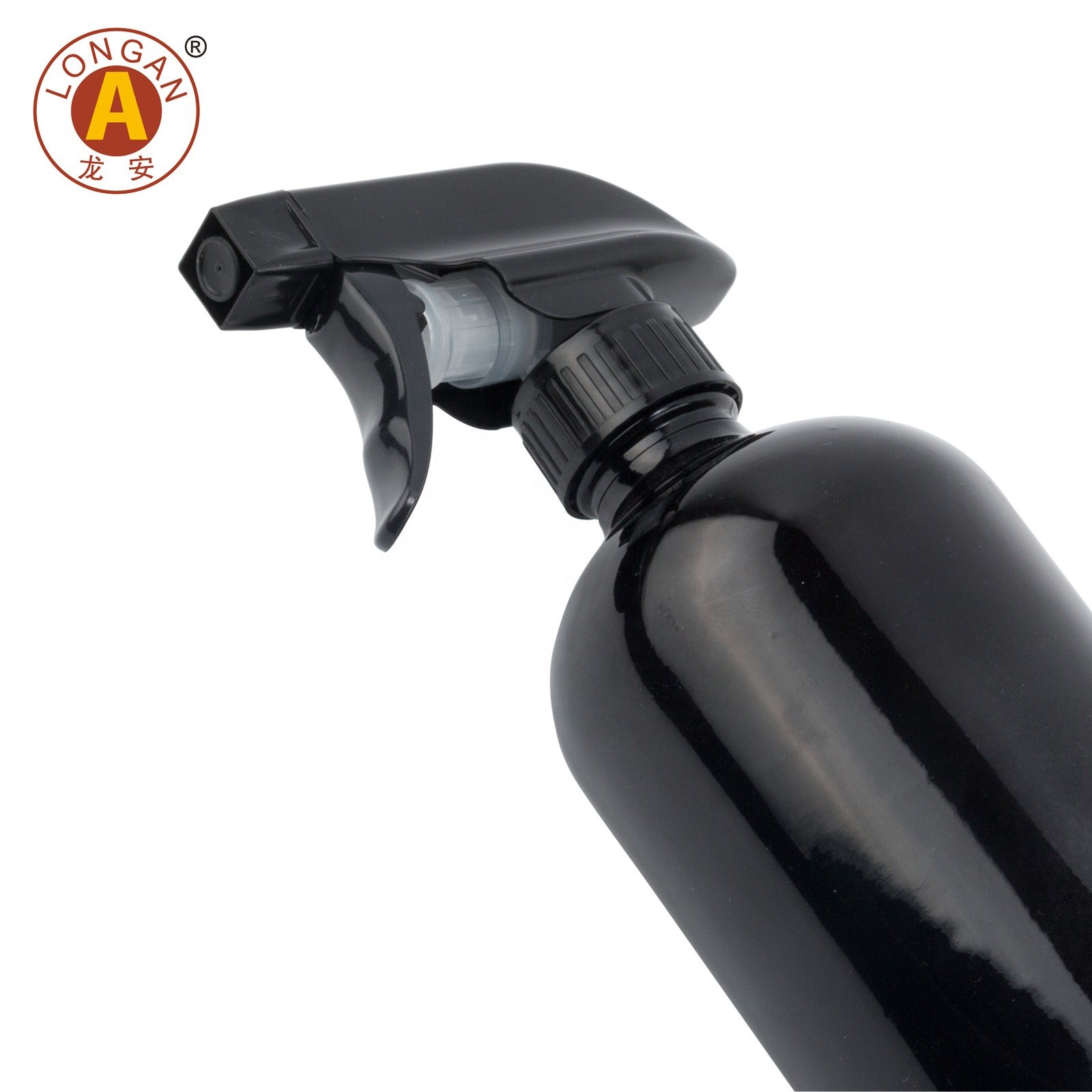 Factory Made Beauty Airless Luxury Dispenser Glass 500Ml Clear Liquid Soap Shower Gel Bottle With Black Pump At Good Price