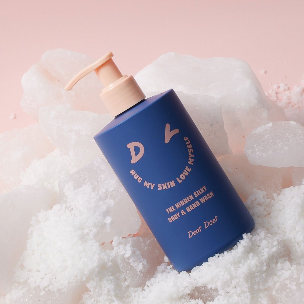Dear Doer 300ml Moisturizing Body Wash Shower Gel Korean Natural Liquid with Refreshing Bubbles for Adults