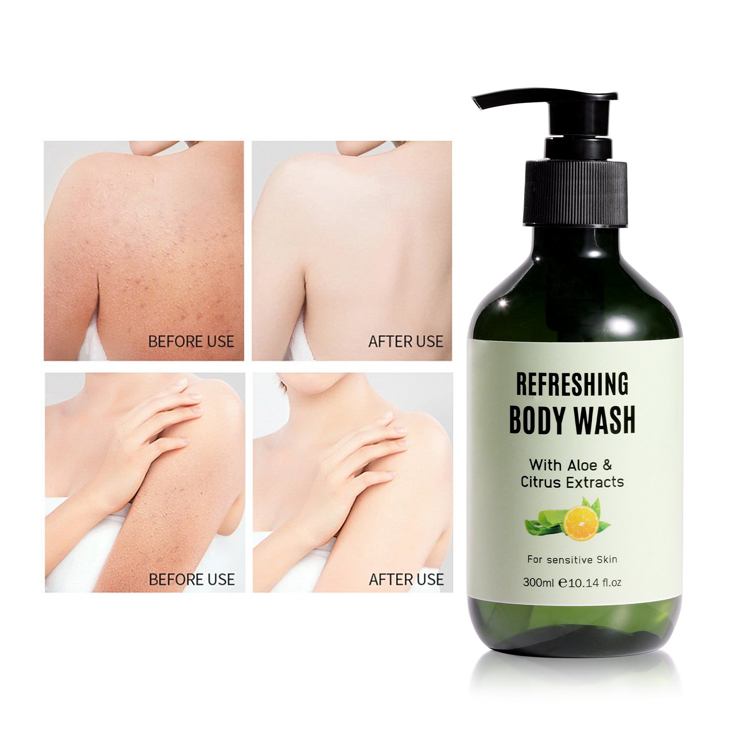 High Quality Cirts Mild Cleansing Shampoo Exfoliating Moisturizing Skincare and Dead Skin Removing Body Wash