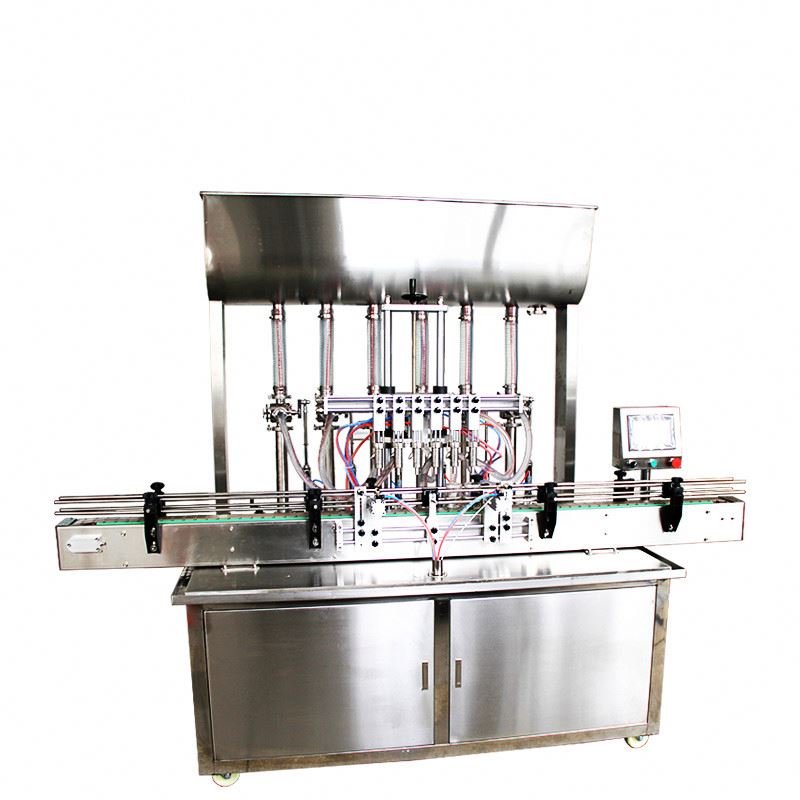 Automatic Production Machine Bottle Liquid Filling Capping Labeling Line Stainless Steel Oil Filler Machine Lip Oil Milk Carton