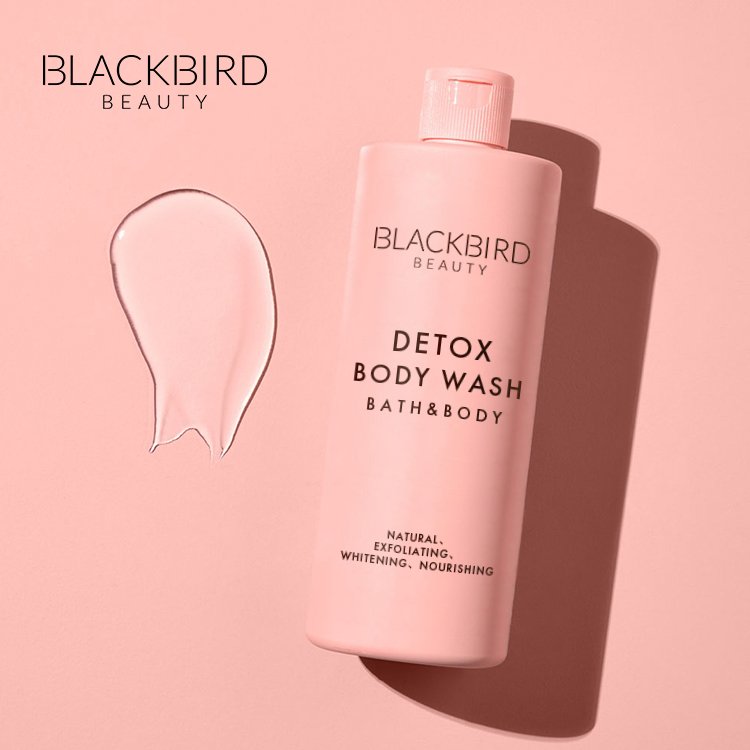 Vegan Detox Body Wash Private Label Shower Gel Whitening Deep Cleansing Body Scrub OEM Exfoliating Body Bubble Bath
