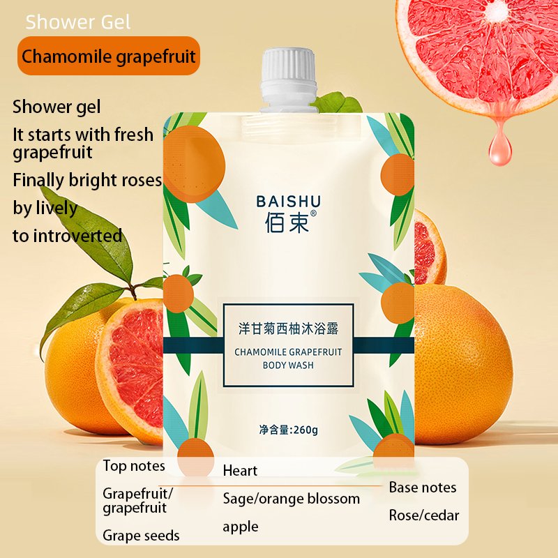 Premium Fragrance Body Wash Refreshing Cleanser Long Lasting Fragrance Shower Gel