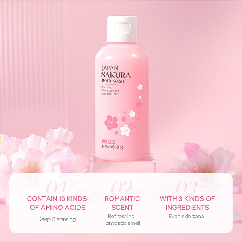 Deeply Hydrating 100ml Body Wash for Adults Refreshing Bubble Perfumed Moisturizing Shower Gel with Deep Cleaning Properties
