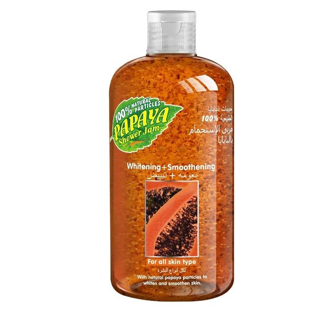 Whitening body wash shower cream papaya extract private label shower gel private label