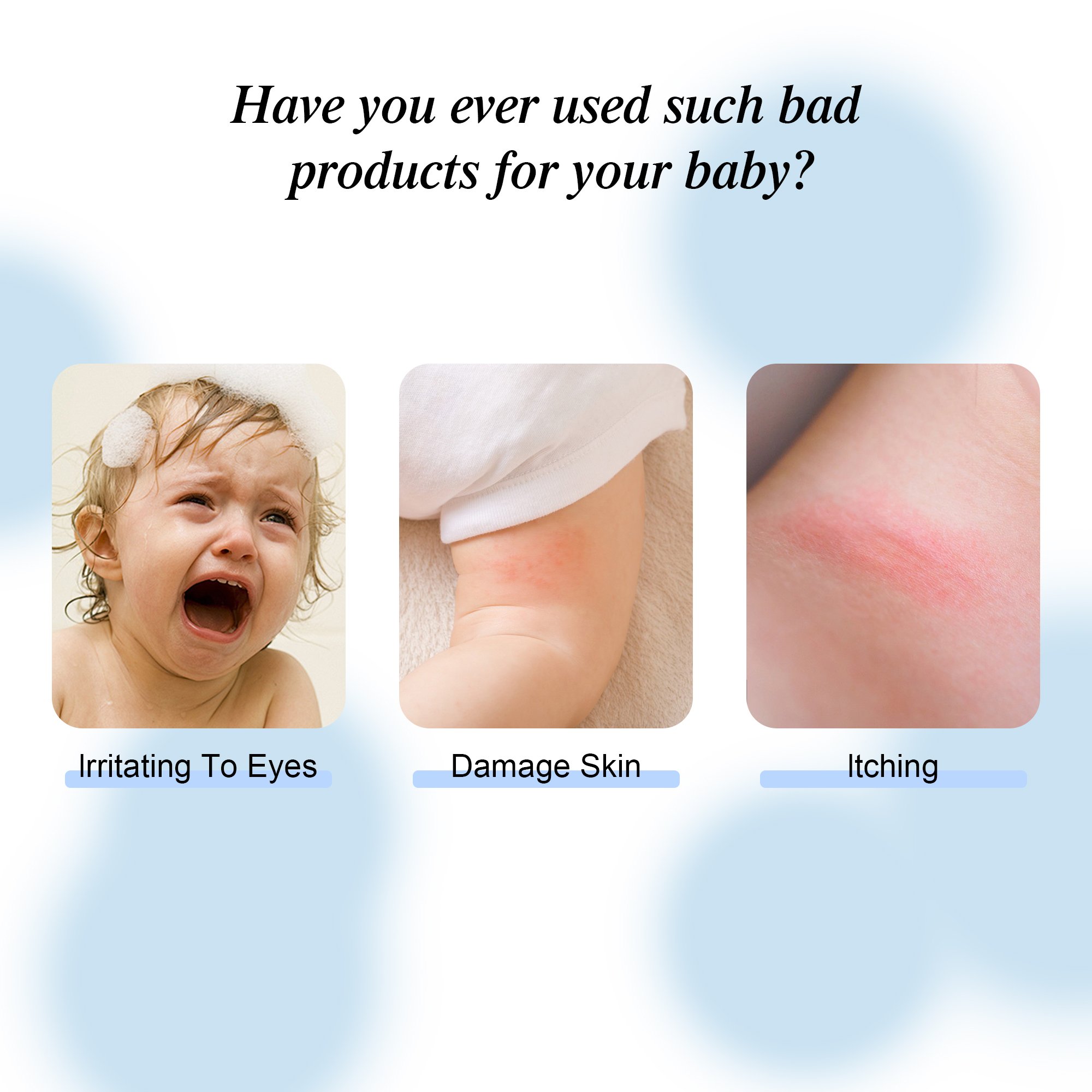 Private Label Kids Hair Care For Baby Moisturize Nourish Hair Care Organic Bath Baby Body Wash Shampoo