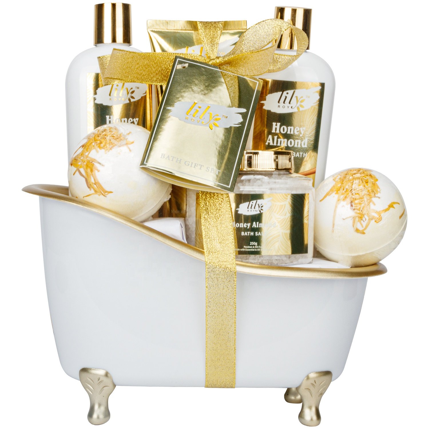 Wholesale Luxury Christmas Bath Spa Gifts Set shower gel sponge body care for women factory Mother's day holidays body lotion