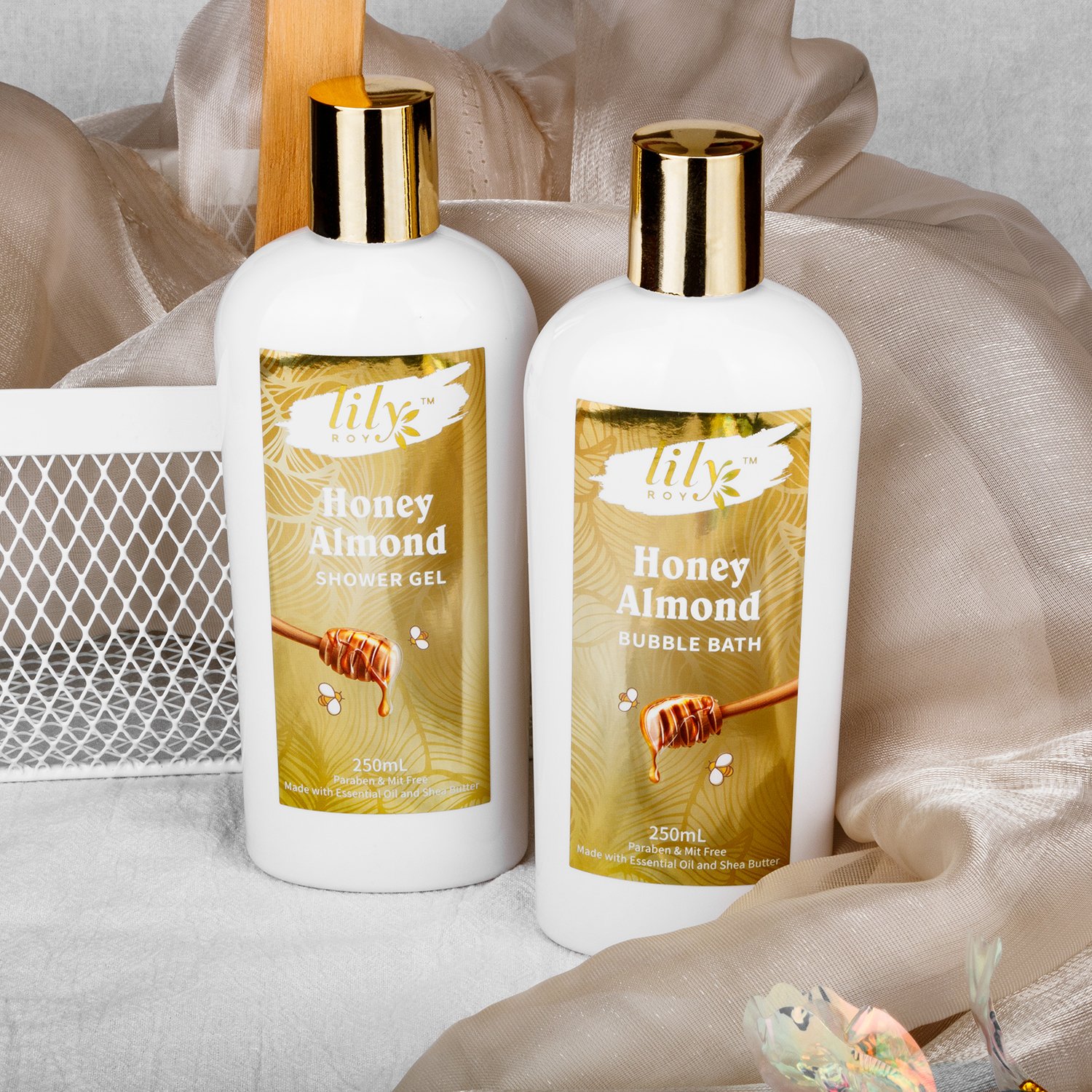 Wholesale Luxury Christmas Bath Spa Gifts Set shower gel sponge body care for women factory Mother's day holidays body lotion