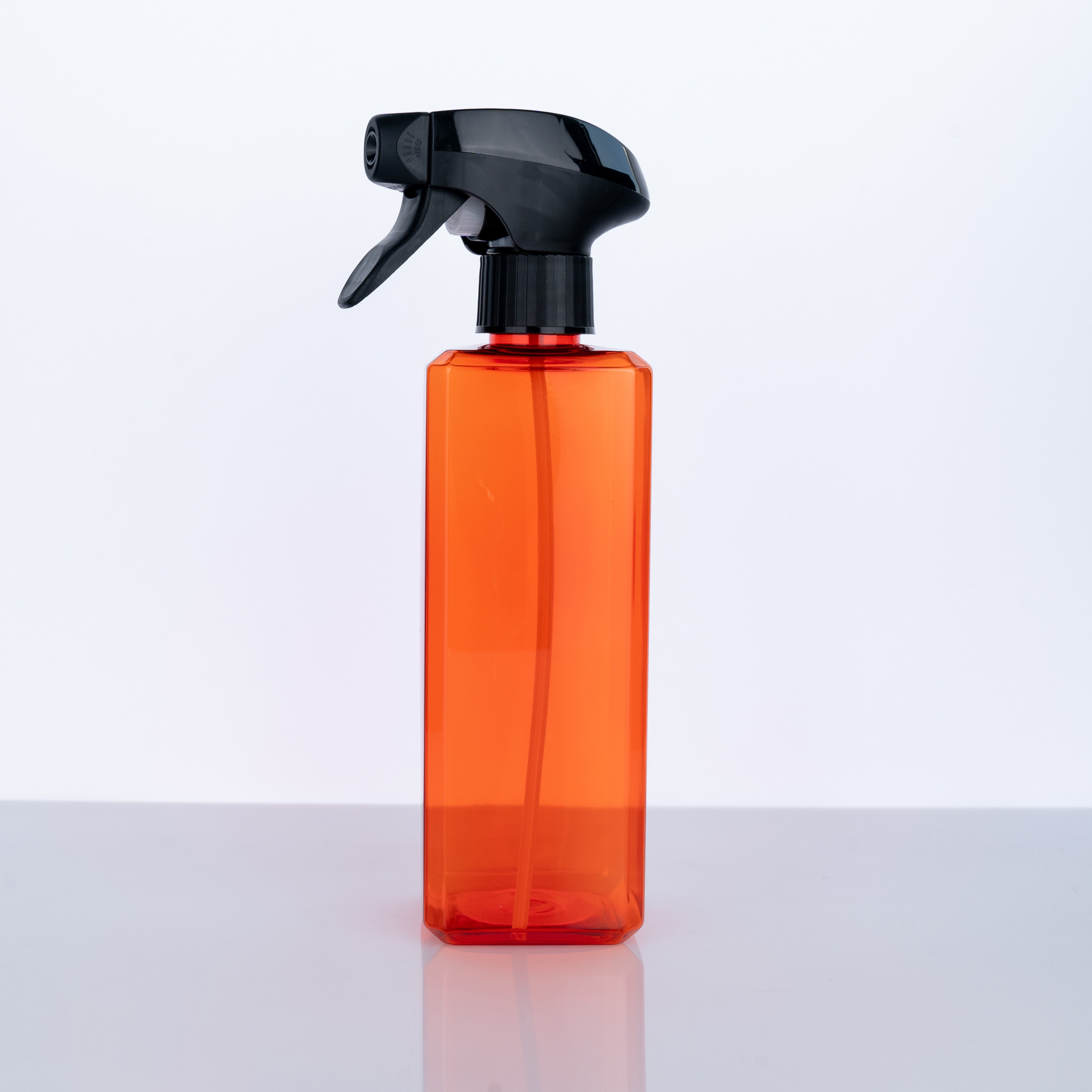 560ml Wholesale Square Home Bath Empty Cosmetic Pump Bottle Packaging Plastic Shampoo Container