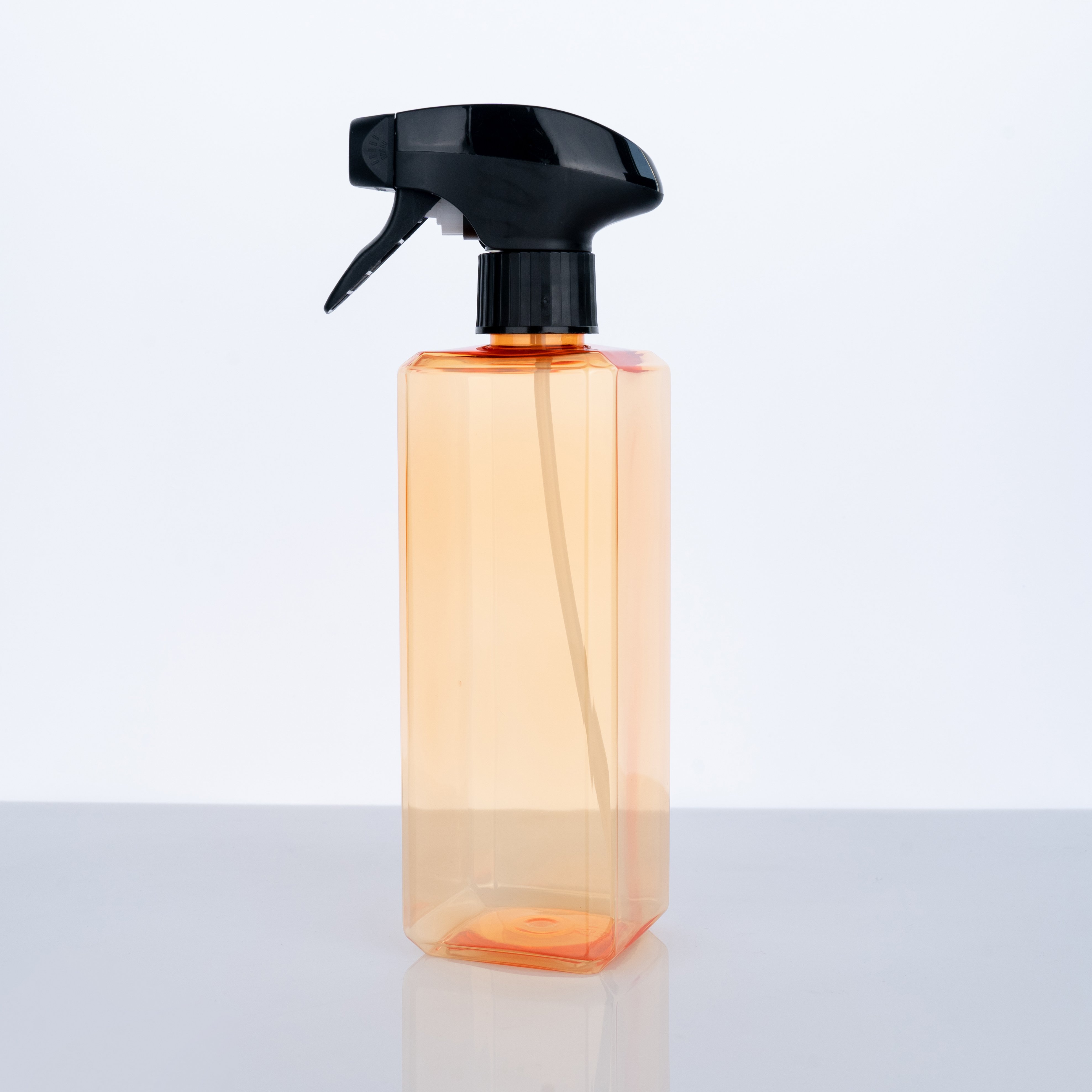 560ml Wholesale Square Home Bath Empty Cosmetic Pump Bottle Packaging Plastic Shampoo Container