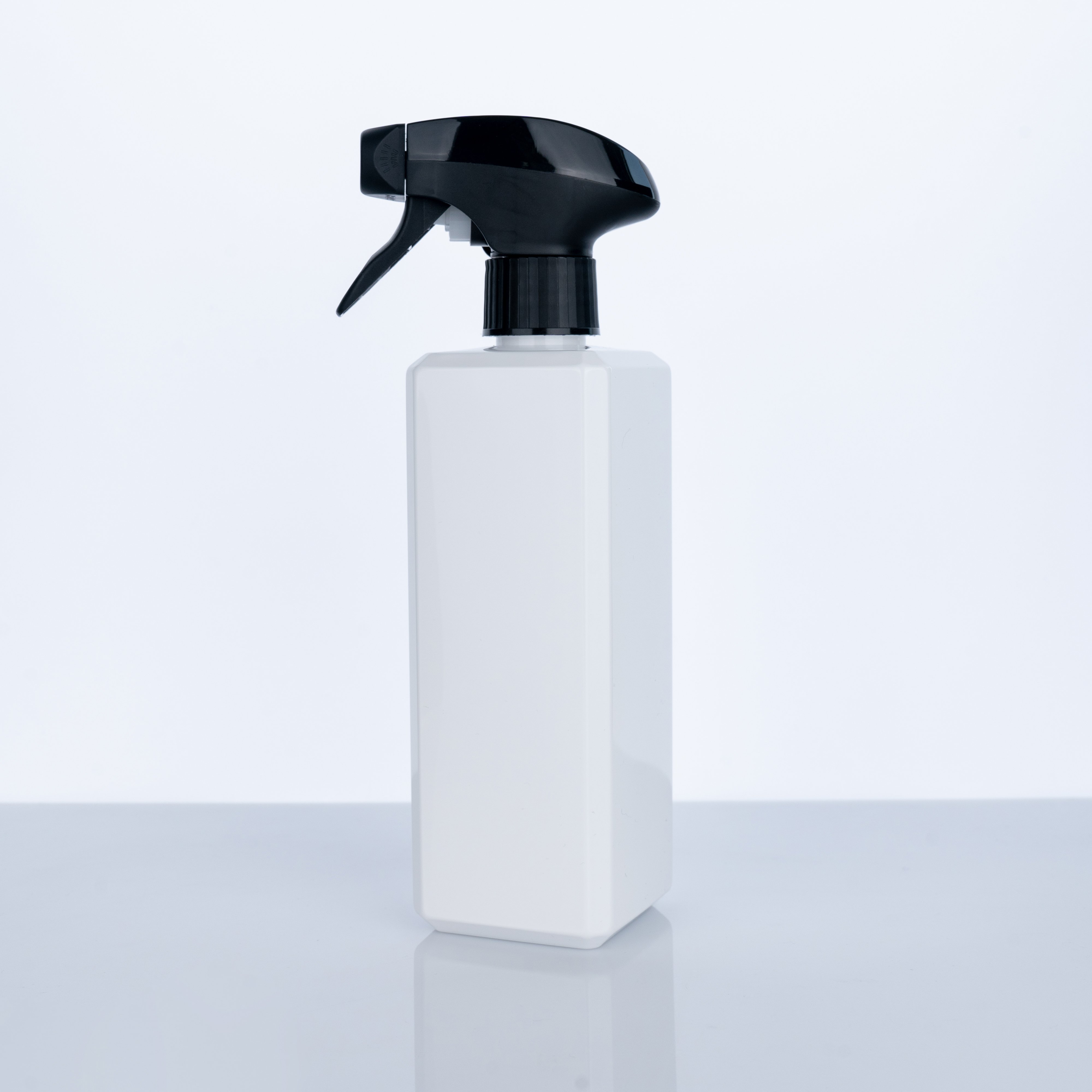 560ml Wholesale Square Home Bath Empty Cosmetic Pump Bottle Packaging Plastic Shampoo Container