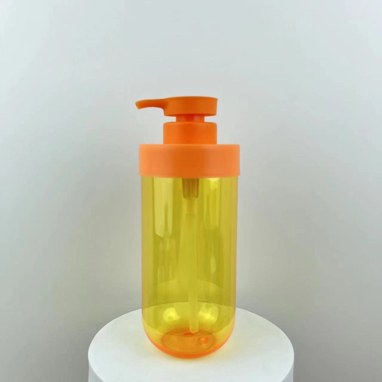 Pink Green Purple Plastic 500ml 780ml Empty Body Lotion Cream Bottle Plastic Shampoo Bottle Plastic Bottle For Toner Shower Gel