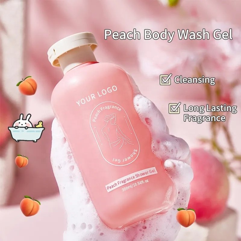 2023 New Woman Bath Spa Shower Gel Body Wash Gift Set Aloe & Strawberry Scented 500ml Daily Use Cleansing & Moisturizing Gel