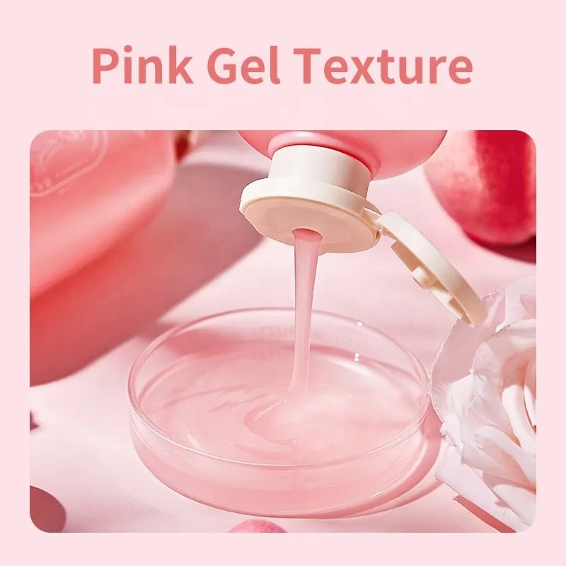 2023 New Woman Bath Spa Shower Gel Body Wash Gift Set Aloe & Strawberry Scented 500ml Daily Use Cleansing & Moisturizing Gel