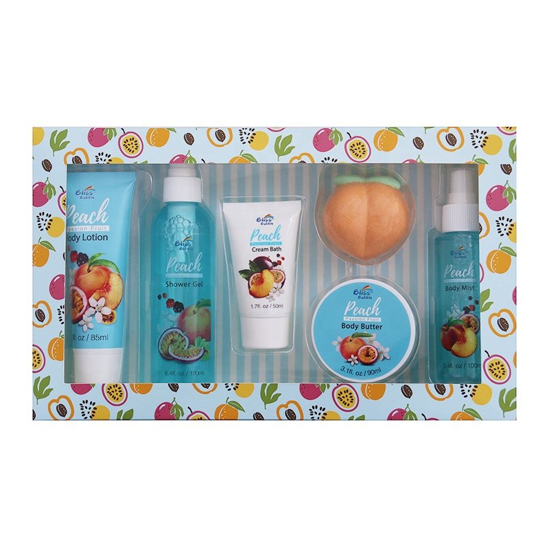 High quality Luxury skin care organic natural spa shower gel gift bath sets for women