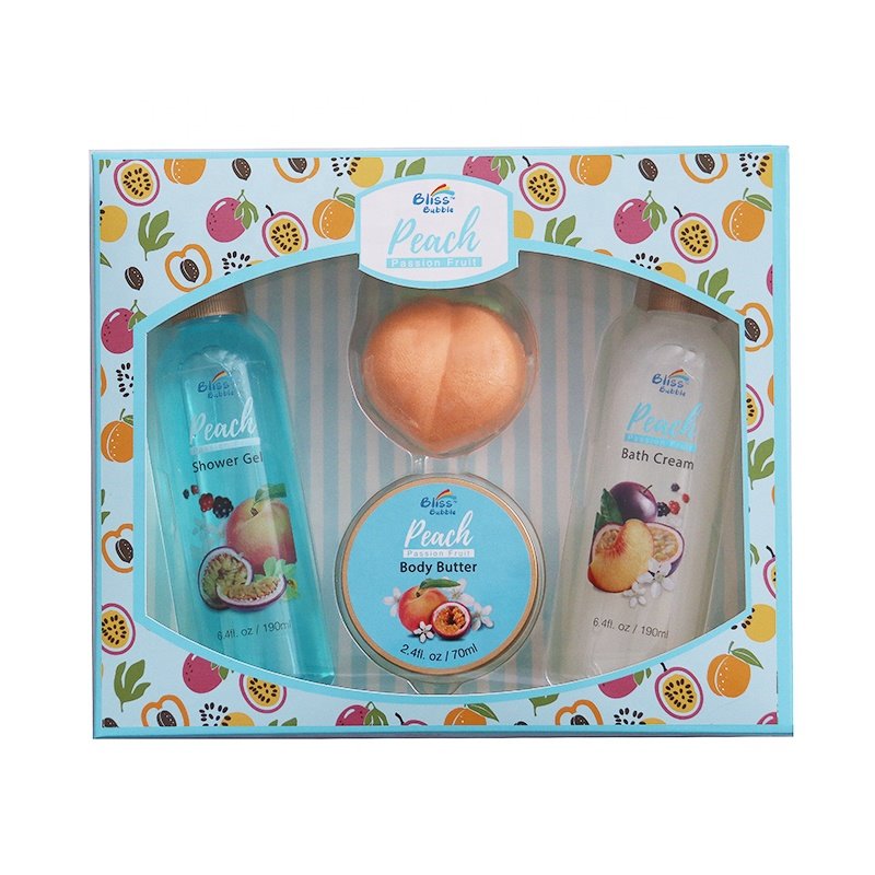 High quality Luxury skin care organic natural spa shower gel gift bath sets for women