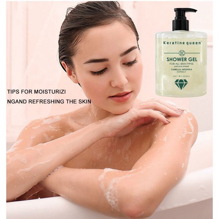 New Private Label Natural Moisturizer whitening Shower Gel liquid body wash