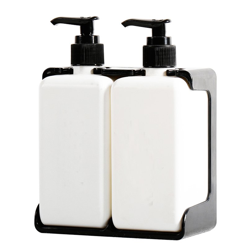 Factory price hot sale 400ML double Wall Mounted Soap Dispenser Shower Liquid Shampoo