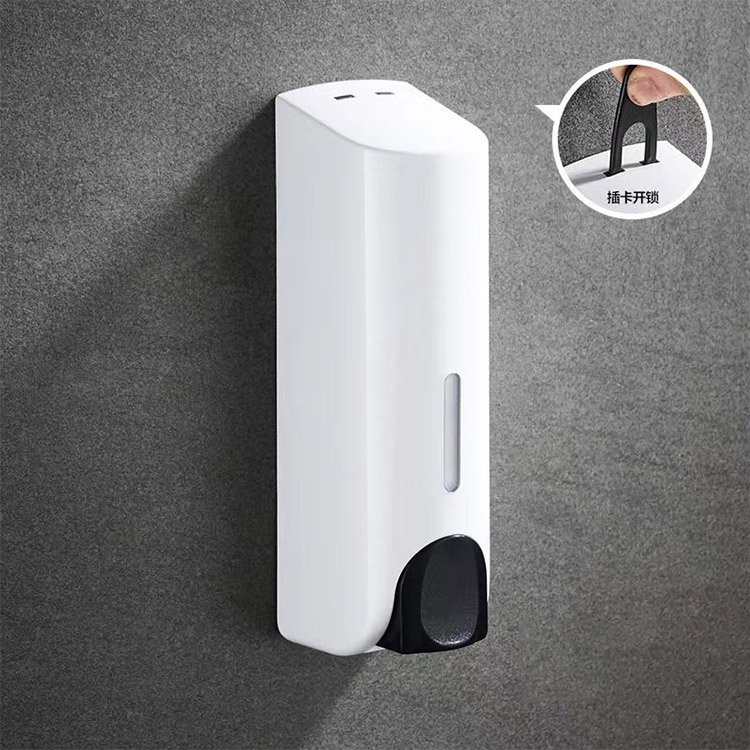1350ML Soap Dispenser for Bathroom Manual Press Shampoo Conditioner Bottle Shower Gel