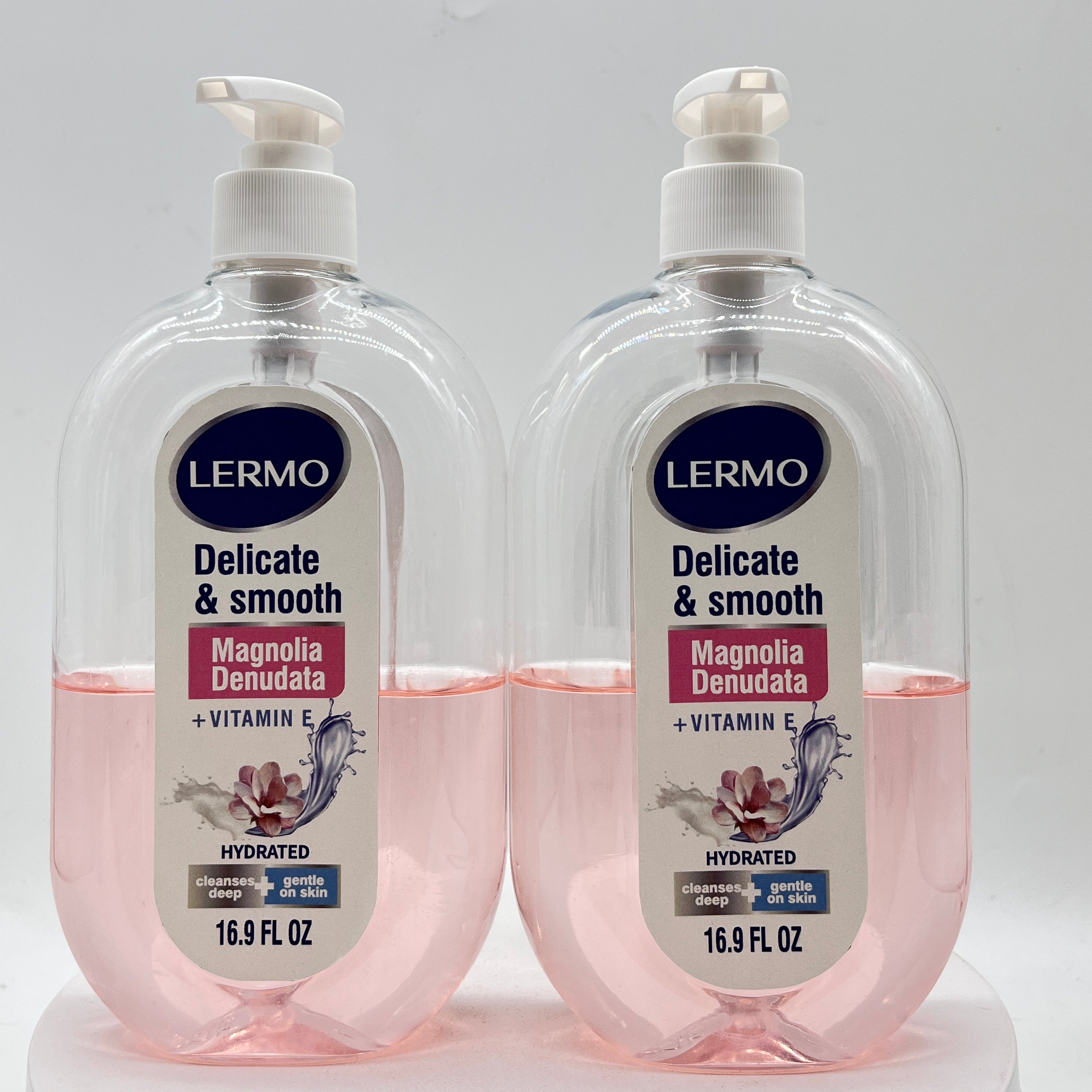 LERMO hot sale wholesale Body Wash Lavender Jasmineand Magnolia shower gel Cleanse Moisturizing Fragrance Body Wash Shower Gel