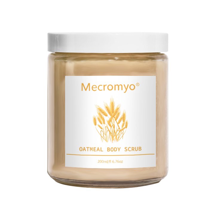Wholesale Private Label Vegan Organic Moisturizing Oats Body Wash Shower Gel Body Lotion Scrub Massage Oil Set